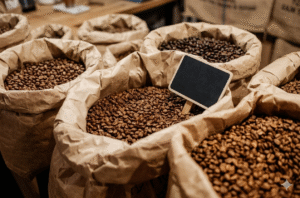 Premium Ugandan Robusta green coffee beans